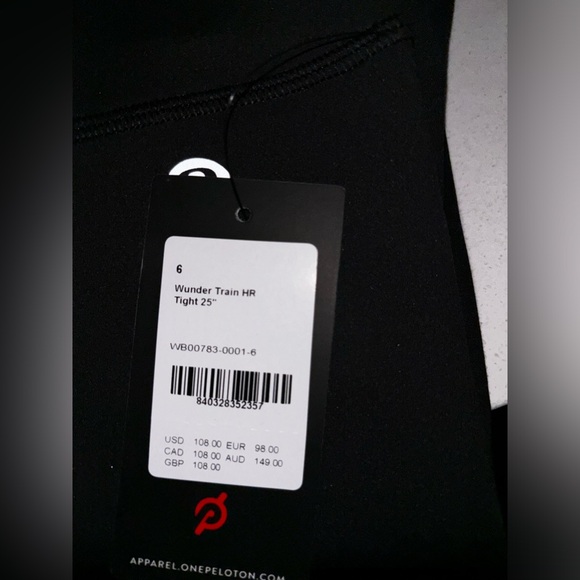 LULULEMON X PELOTON Wunder Train High Rise Tight 25” - Picture 9 of 10